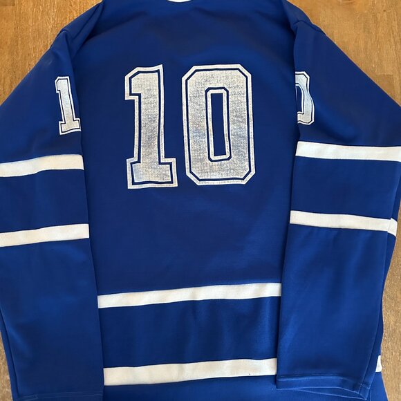 VINTAGE #10 Esa TIKKANEN Team FINLAND Replica TOPKNIT Jersey, Size Men's L - Picture 3 of 7